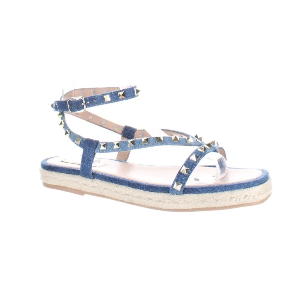 New Steve Madden summit blue sandals sz 7m $90